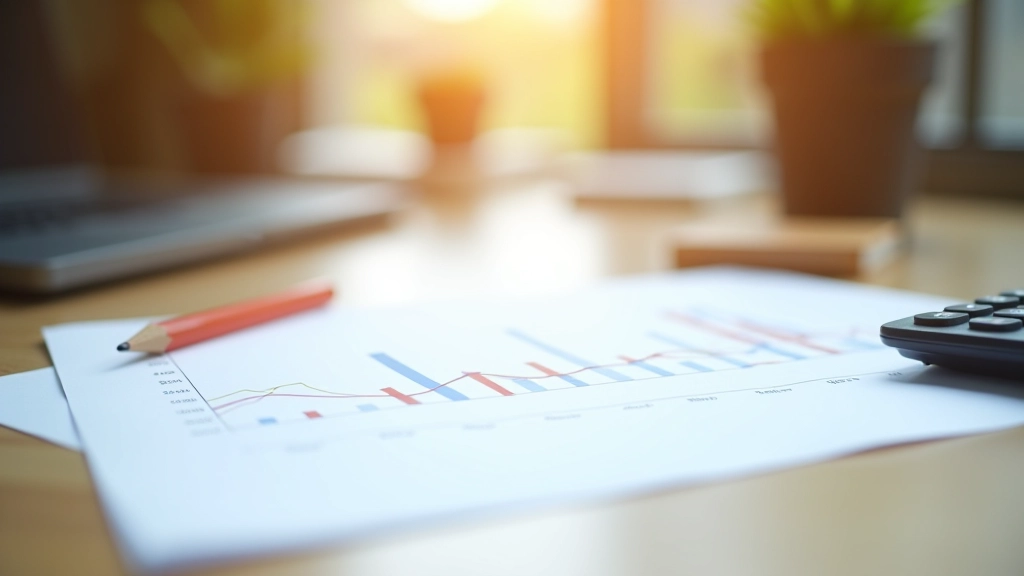 Časová osa ekonomického cyklu s vyznačením fází expanze, vrcholu a kontrakce